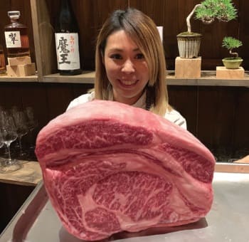 「JUAN Wagyu Steakhouse」で提供した牛肉