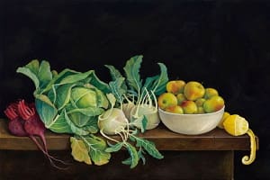 ©Fruit and Vegetables in Still Life