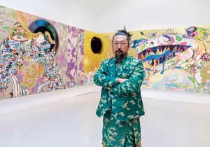 Takashi Murakami Photo © Claire Dorn, courtesy of Murakami Studio. Artworks © 2019 Takashi Murakami/Kaikai Kiki Co., Ltd. All Rights Reserved