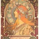 Alphonse Mucha 'Zodiac' 1896, colour lithograph 65.7 x 48.2cm, The Mucha Collection © Mucha Trust 2024***These images may only be used in conjunction with editorial coverage of the 'Alphonse Mucha: Spirit of Art Nouveau' exhibition on display 15 June-22 September 2024, at the Art Gallery of New South Wales and strictly in accordance with the terms of access to these images  see www.artgallery.nsw.gov.au/info/access-to-agnsw-media-room-tcs . Without limiting those terms, these images must not be cropped or overwritten; prior approval in writing is required for use as a cover; caption details must accompany reproductions of the images; and archiving is not permitted.***
Media contact: media@ag.nsw.gov.au