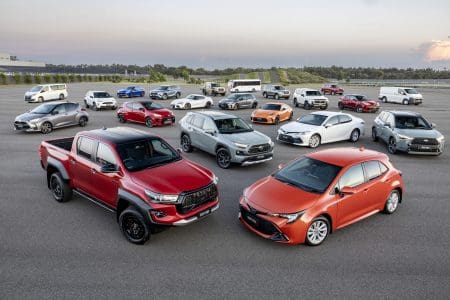 Toyota’s market-leading vehicle range